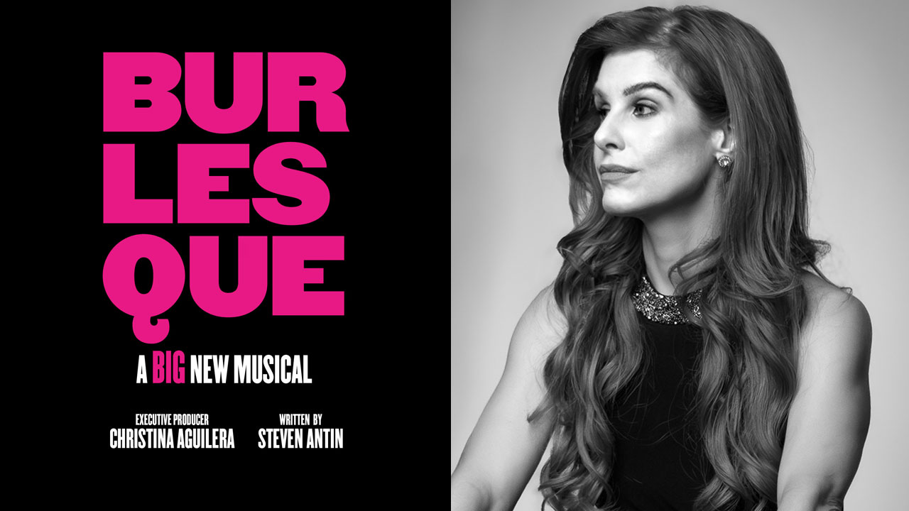 Burlesque Musical West End London Cassidy Janson as Tess Richarde